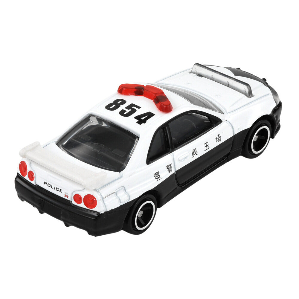 Tomica No.1 Nissan Skyline GT-R (BNR34) Police Car Diecast Vehicle