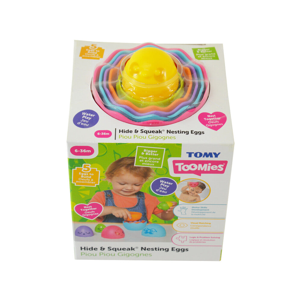 Toomies Hide & Squeak Nesting Eggs