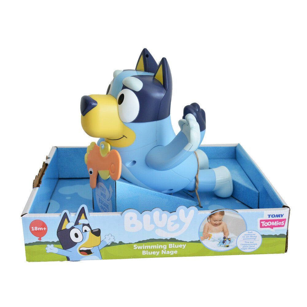 Swimming Bluey