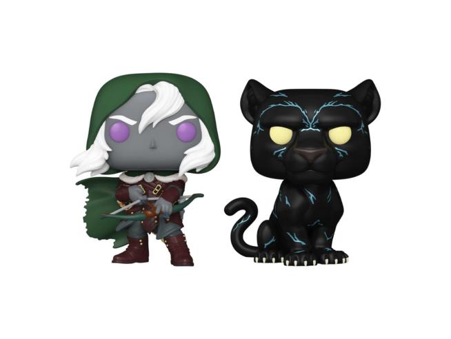 Funko POP! Games: Dungeons & Dragons - Drizzt Do'urden & Guenhwyvar 2 Pack