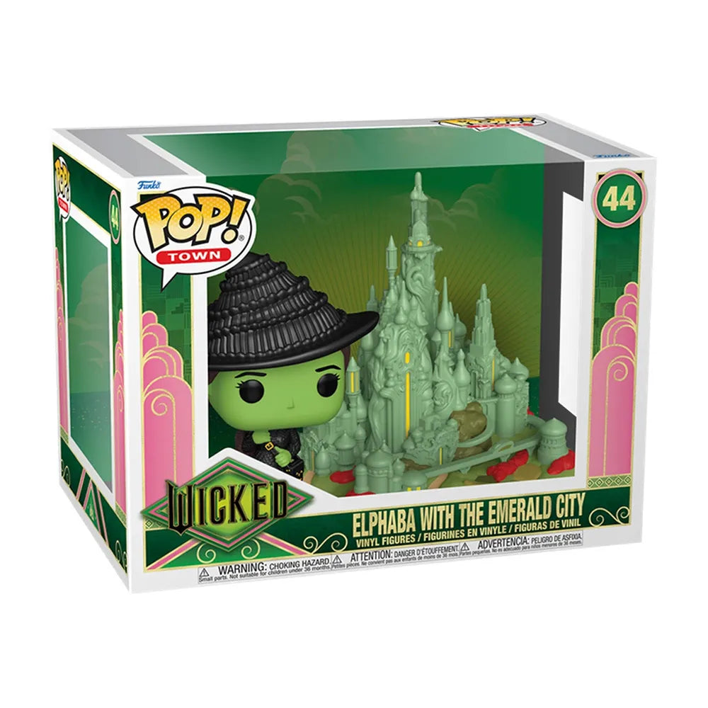 Funko Pop! Town Wicked Elphaba Vinyl Figure Set