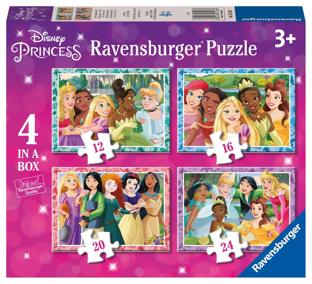 Disney Princess, 4 in a Box