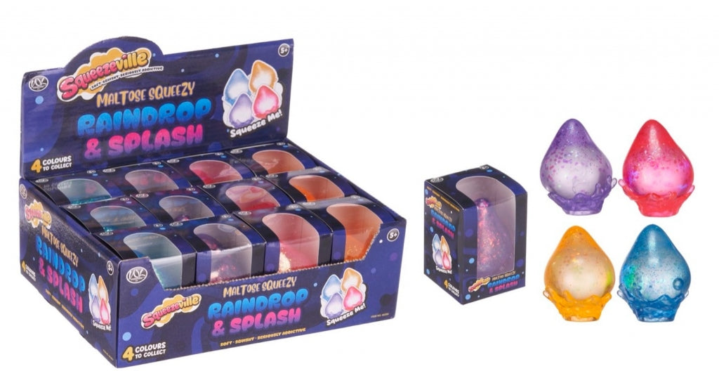 Sugar Maltose Raindrop & Splash Squishy Sensory Toy