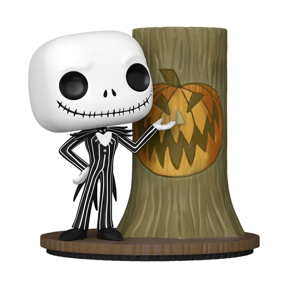 POP Deluxe Nighmare Before Christmas 30th- Jack With Halloween Door