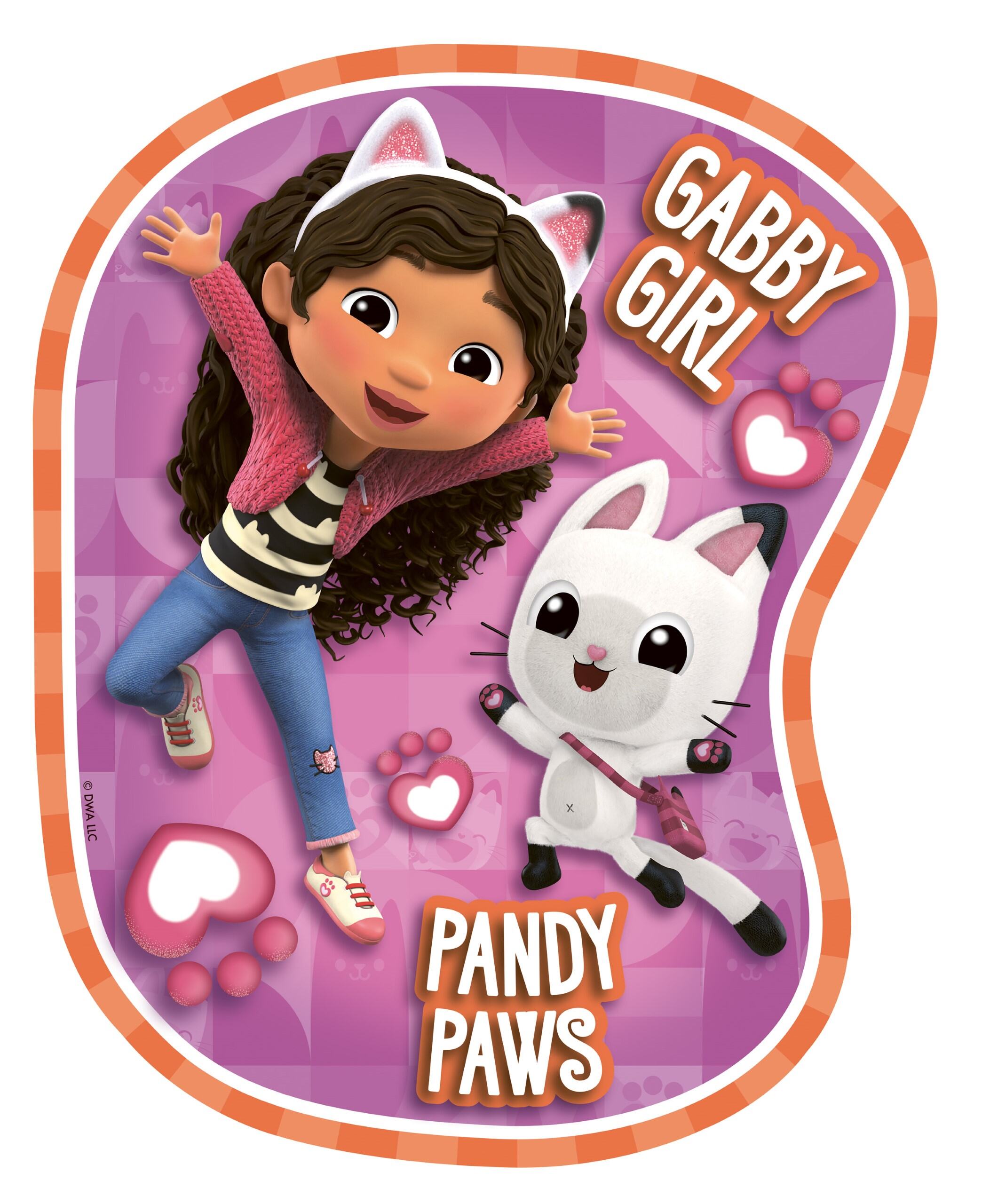 Gabby's Dollhouse, 4x Large Shaped Puzzles