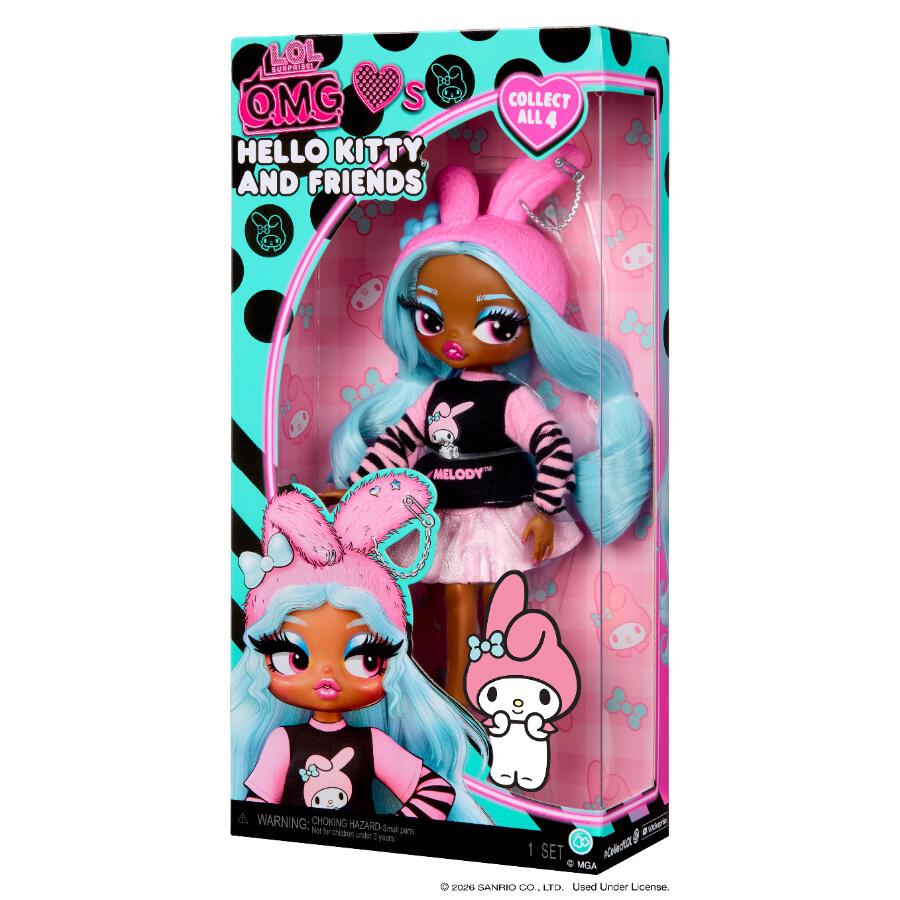 L.O.L. Surprise O.M.G. Loves Hello Kitty & Friends - My Melody Fashion Doll