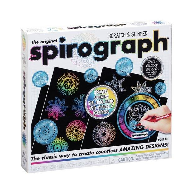 Spirograph Scratch and Shimmer Set