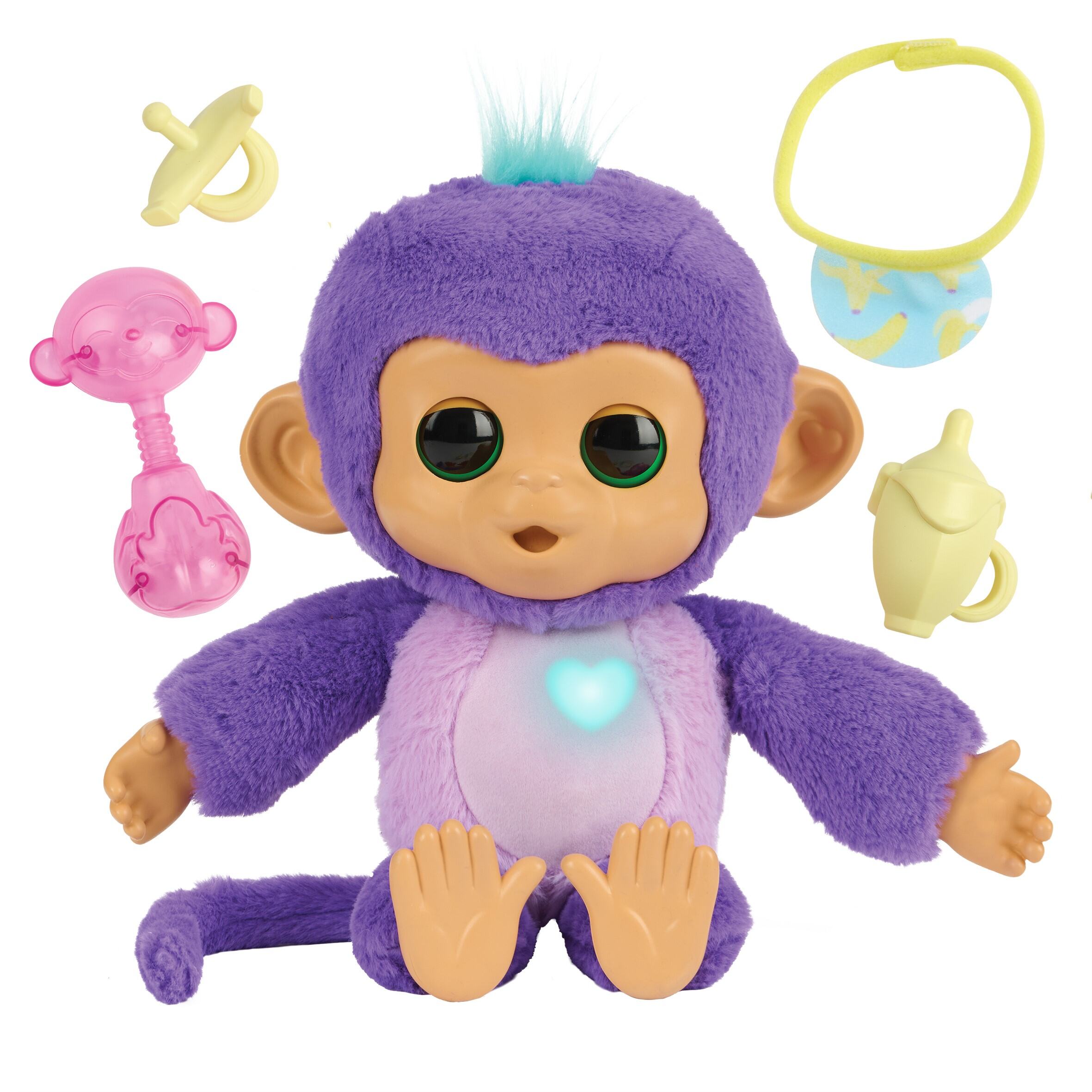 Fingerlings Care N Cuddle Monkey