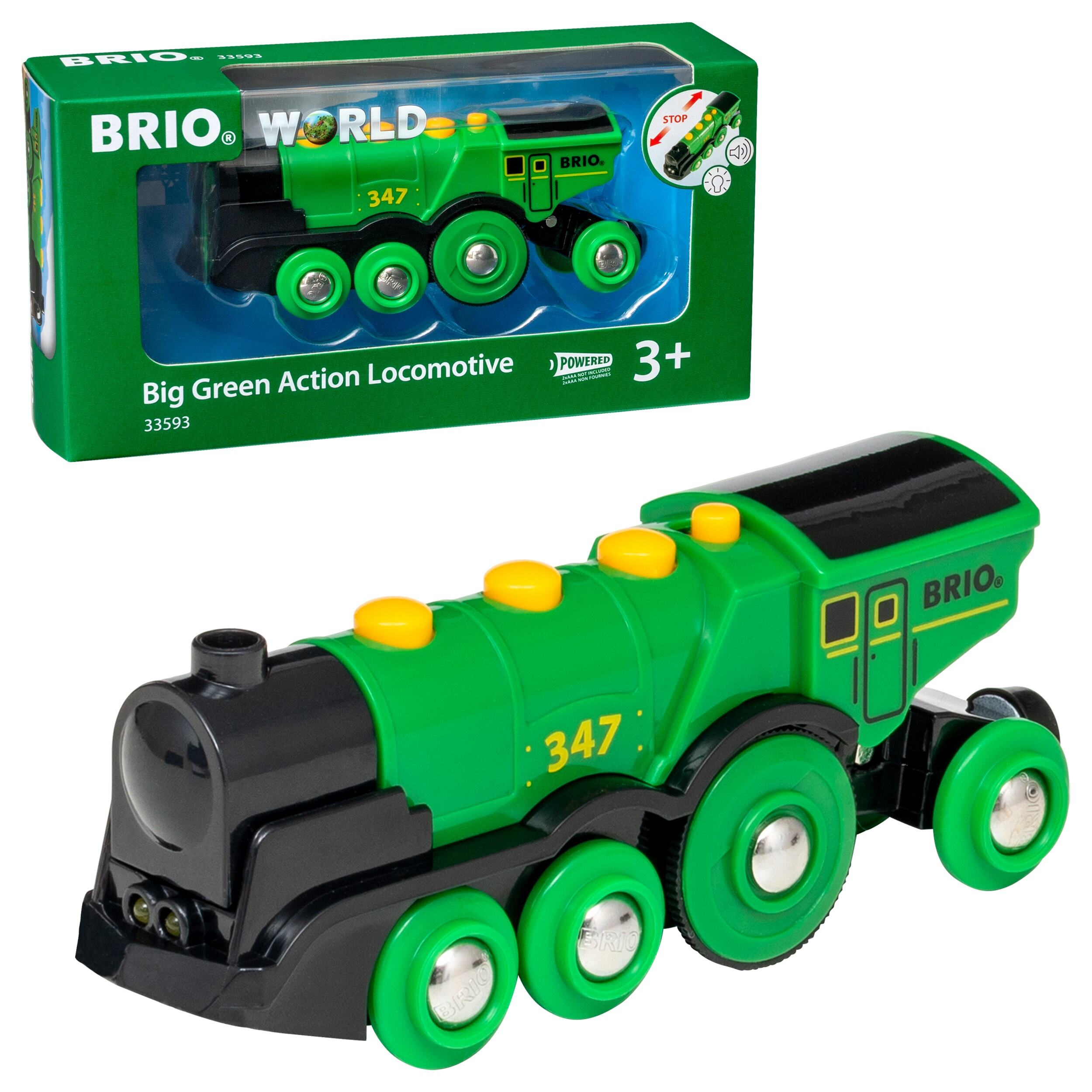 BRIO Big Green Action Locomotive
