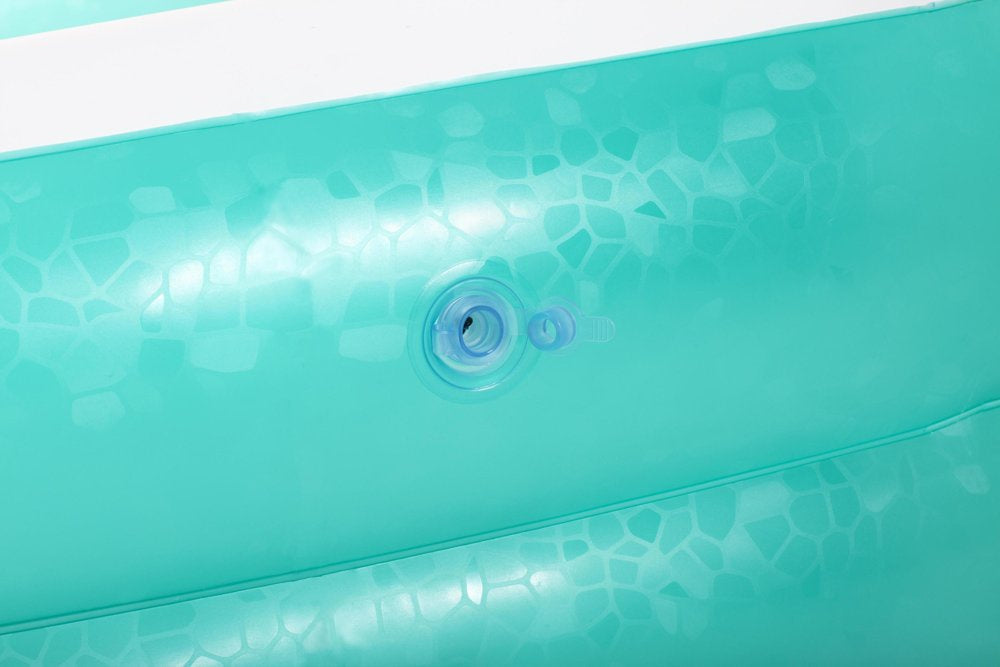 Bestway Teal Rectangular Inflatable Family Pool 2.00 x 1.46 Metres
