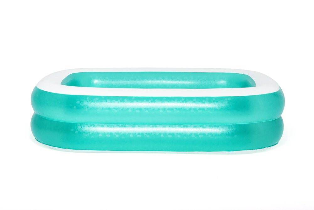 Bestway Teal Rectangular Inflatable Family Pool 2.00 x 1.46 Metres