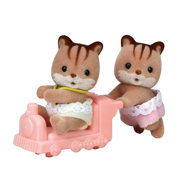 Sylvanian Families Walnut Squirrel Twins