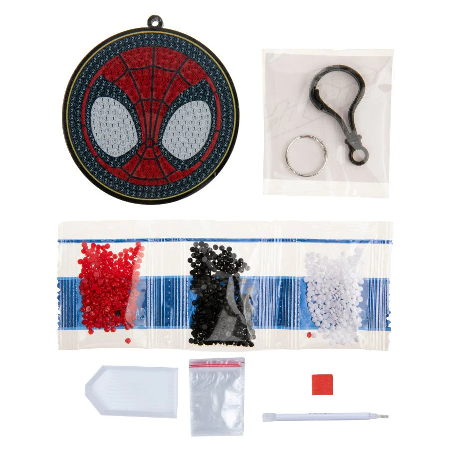 Spider-Man, Crystal Art Bag Charm