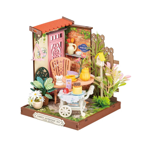 Rolife Fancy Tea Yard DIY Miniature House Kit