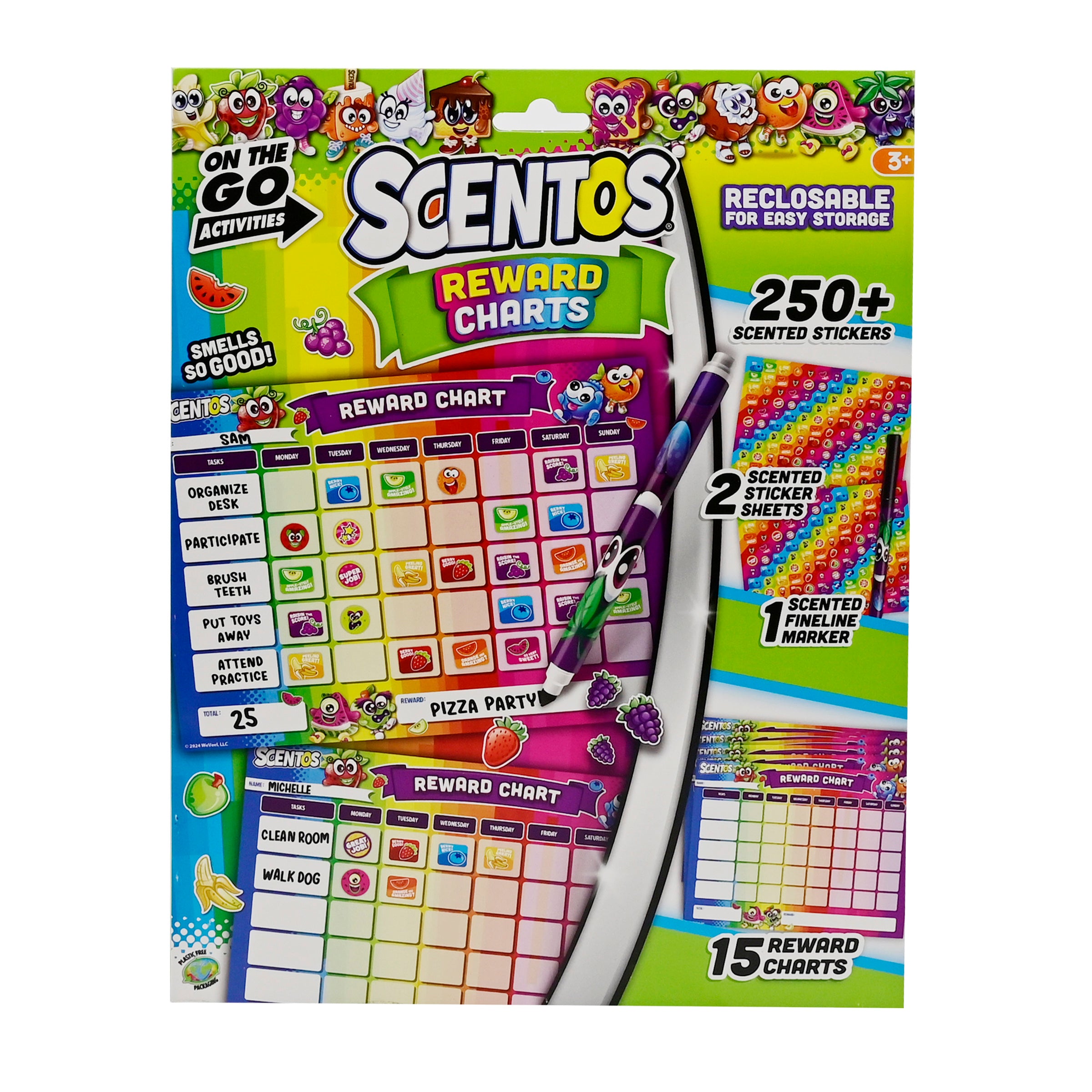 Scentos On The Go Beginners - Reward Charts