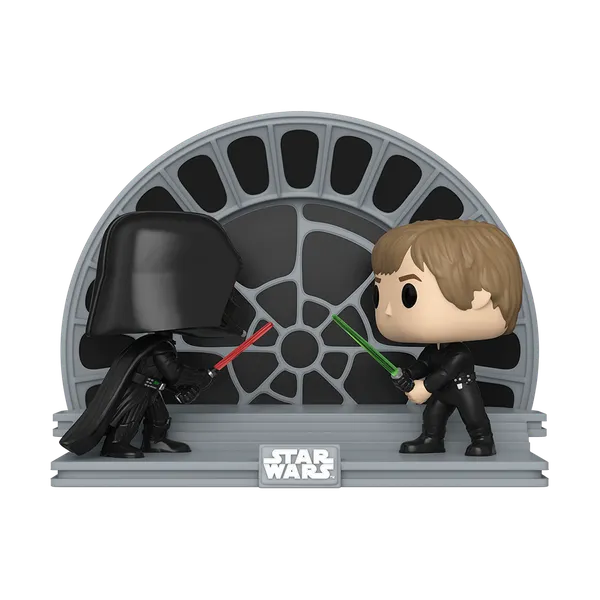 Funko Pop! Moment Star Wars Luke Skywalker vs Darth Vader Vinyl Figure