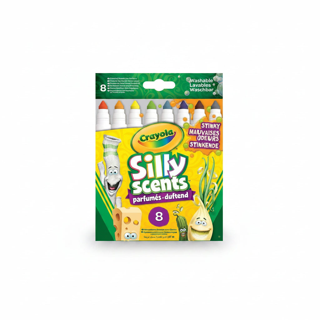 Crayola Silly Scents Stinky Scents Markers 8 Pack