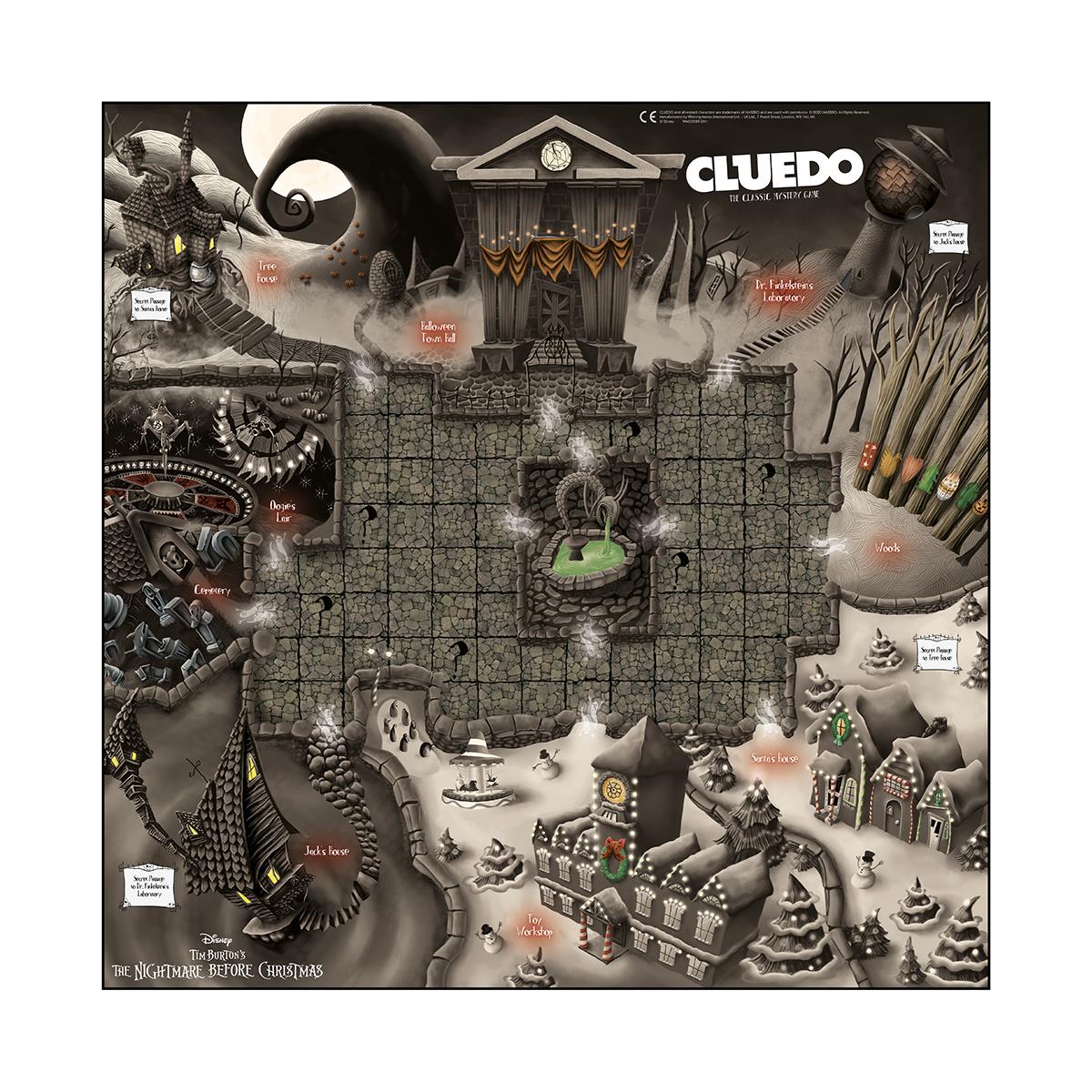 Nightmare Before Christmas Cluedo