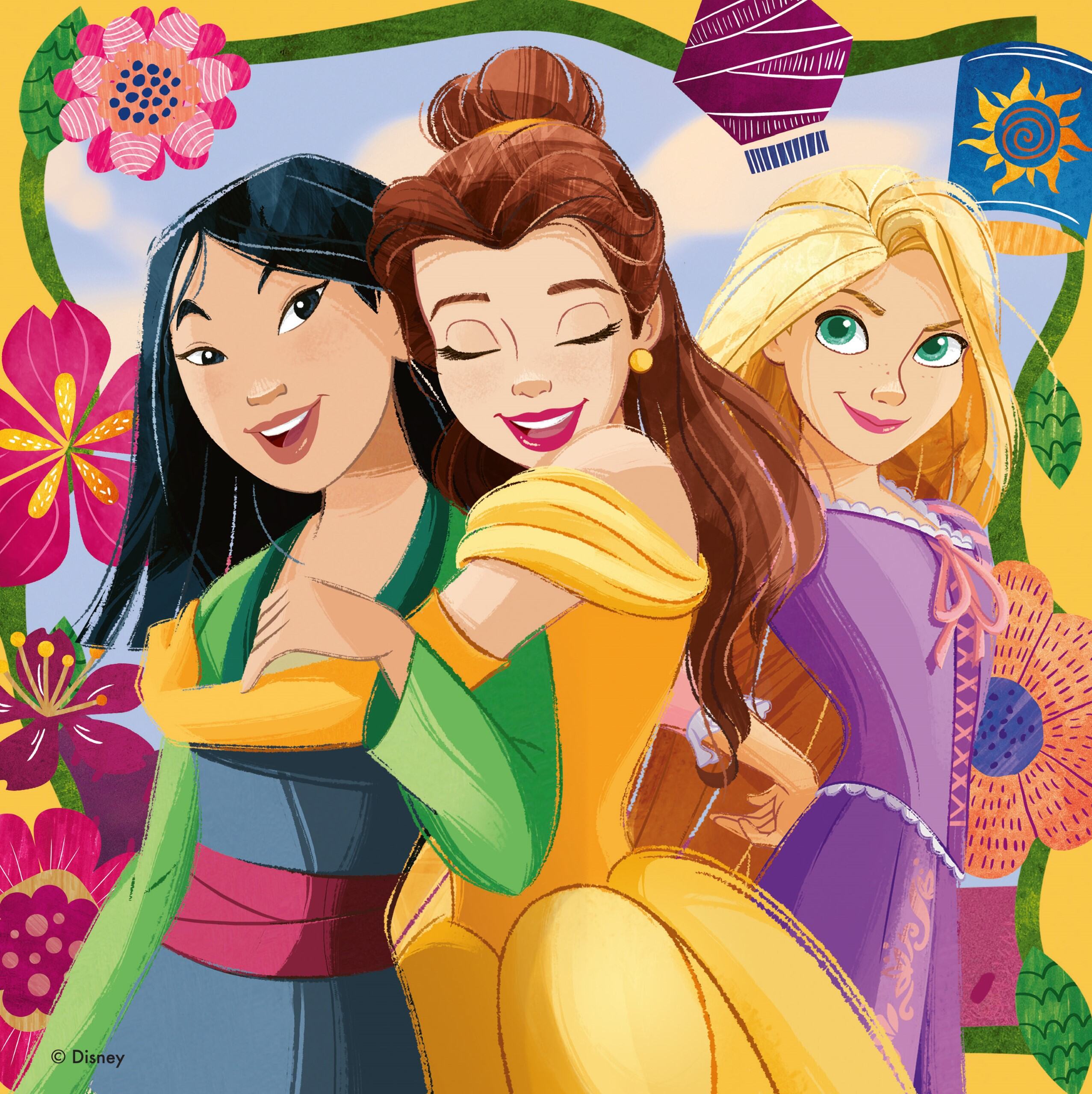 Disney Princess, 3x49pc