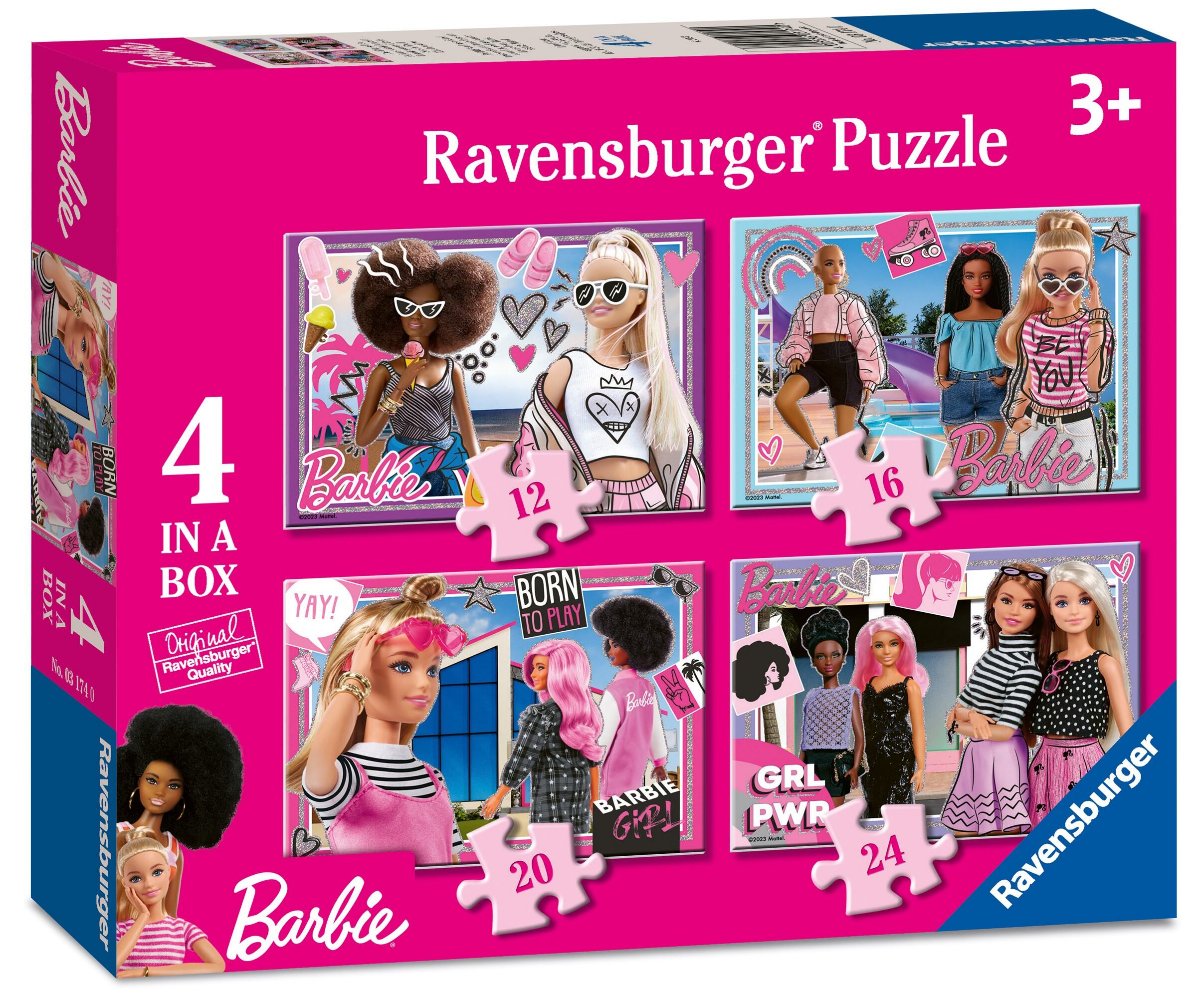 Barbie, 4 in a Box