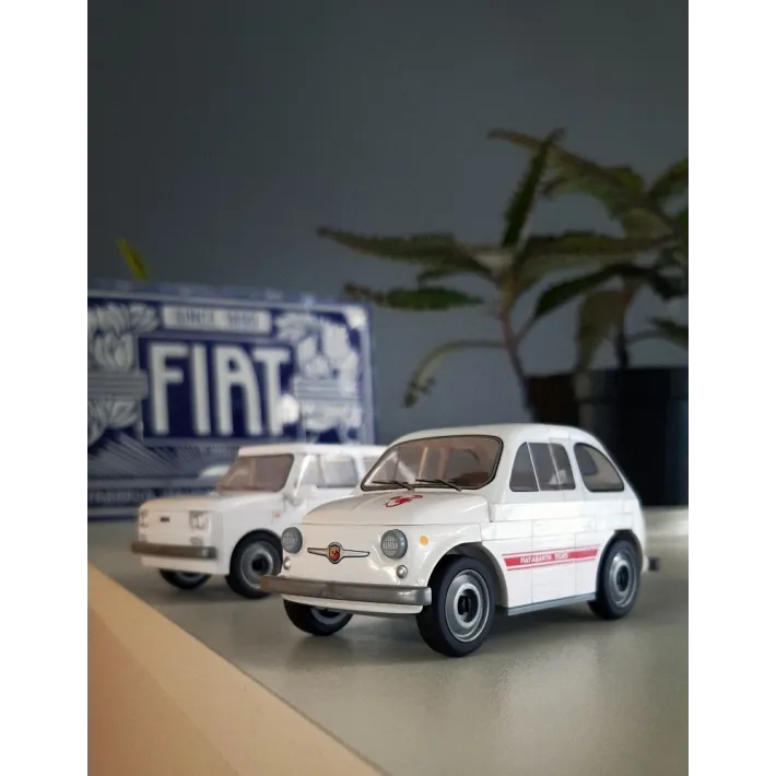 COBI 1965 Fiat Abarth 595 Car Building Set 70 Pieces