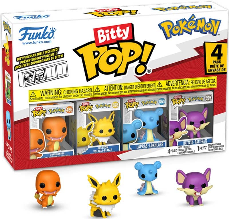Funko Bitty POP 4-Pack: Pokemon Series 1