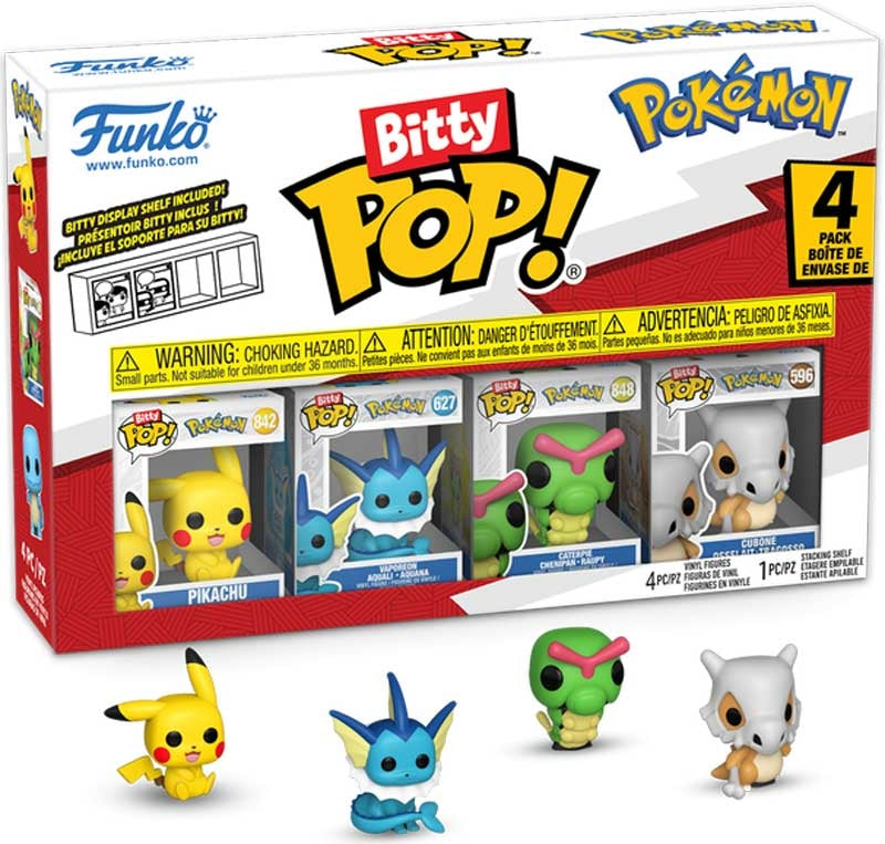 Funko Bitty POP 4-Pack: Pokemon Series 1