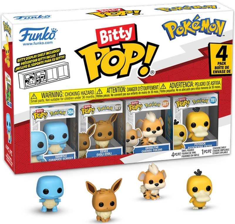 Funko Bitty POP 4-Pack: Pokemon Series 1