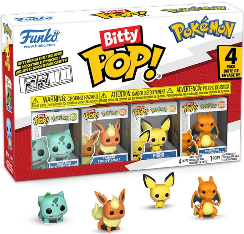 Funko Bitty POP 4-Pack: Pokemon Series 1
