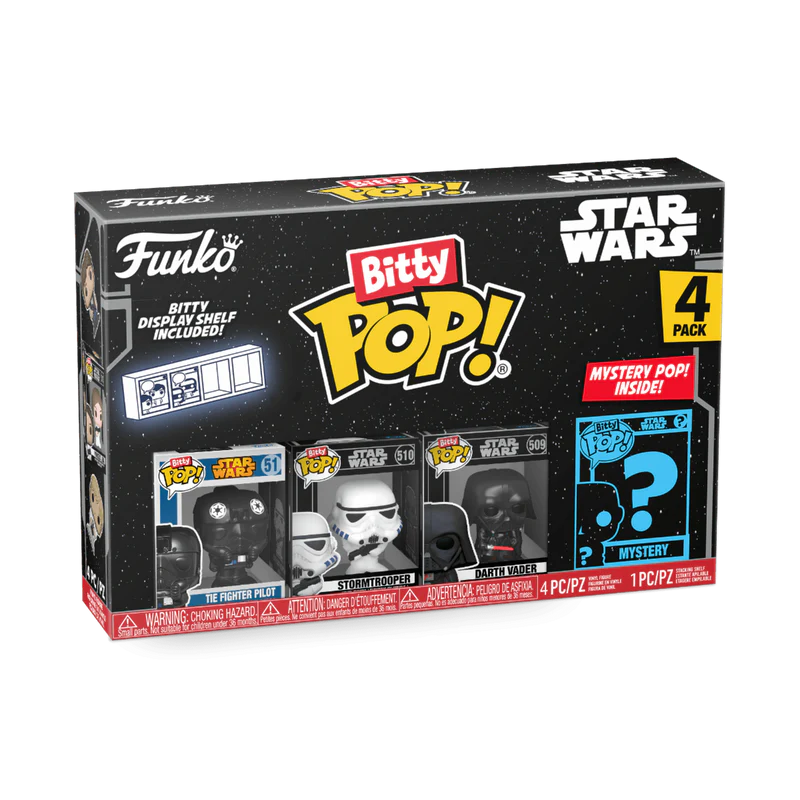 Funko Bitty POP! Star Wars 4-Pack Asst