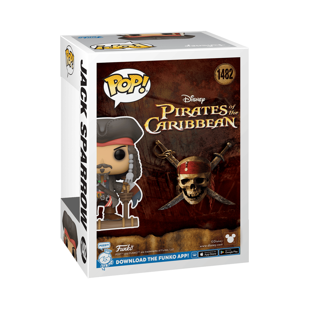 Funko POP! Movies: Pirates Of The Carribean - Jack Sparrow