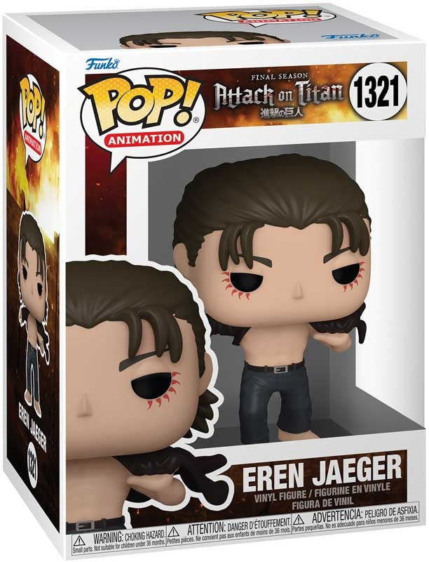 Funko Pop! Animation: Attack on Titan Final Season Eren Yeager Vinyl Figure