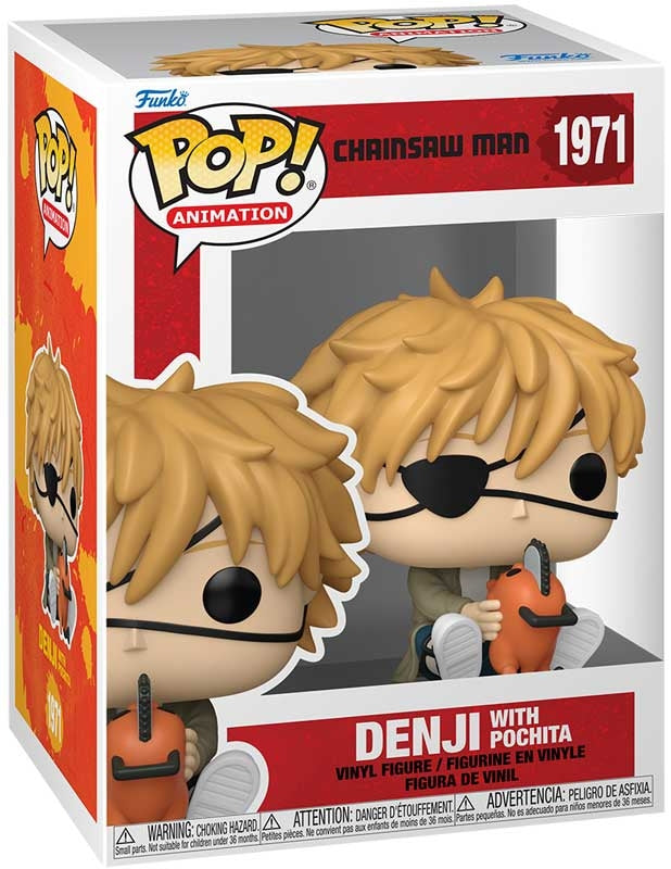 Funko POP! Animation: Chainsaw Man: Denji with Pochita