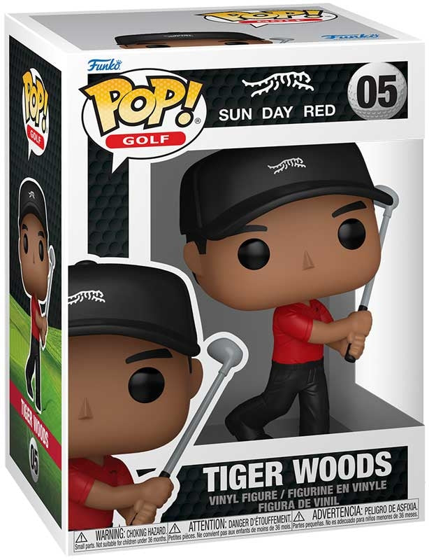 Funko Pop! Golf Tiger Woods Swing Vinyl Figure