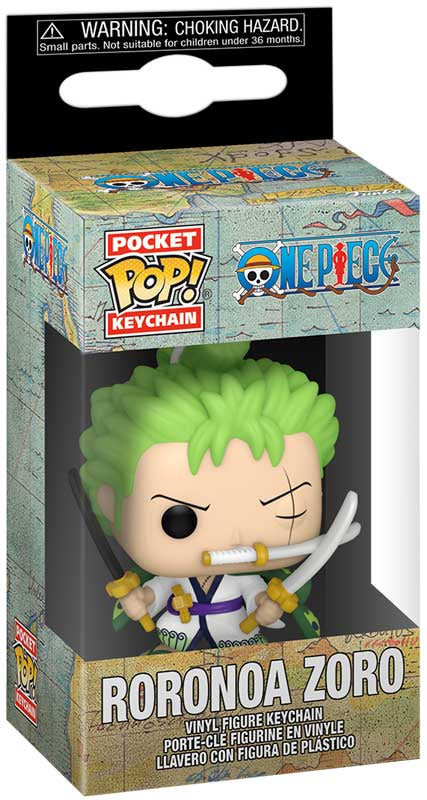 Funko POP! Keychain: One Piece Roronoa Zoro Vinyl figure