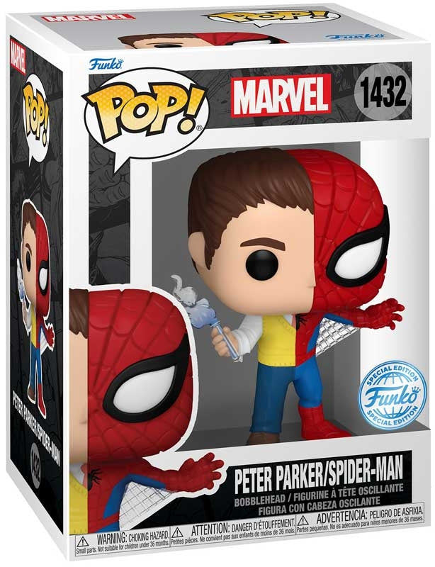 Funko POP! Vinyl: Marvel - Spider-Man/ Peter Parker (Split)