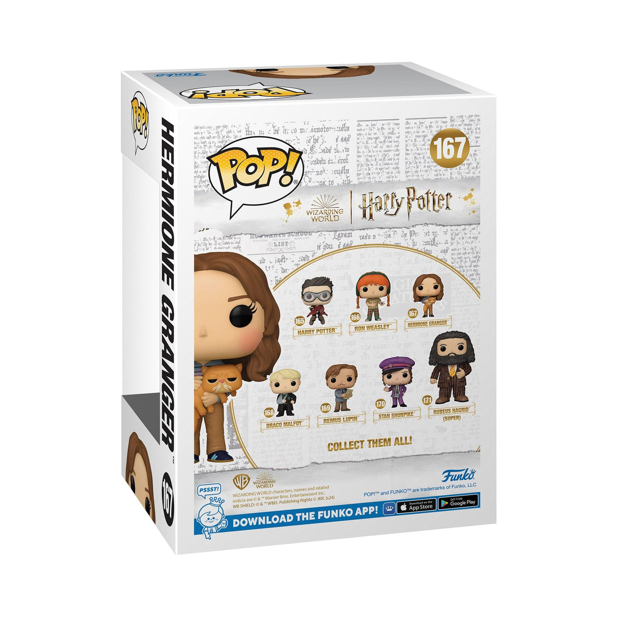 Funko POP! Harry Potter: Hermione Granger with Crookshanks