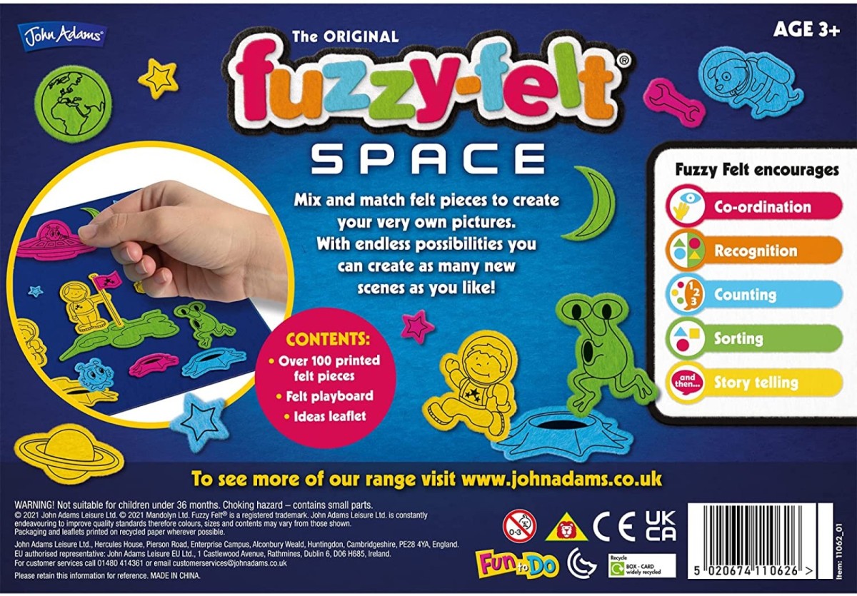 Fuzzy Felt Space