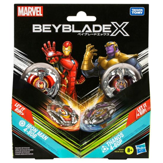 Beyblade X Marvel Collab Multipack