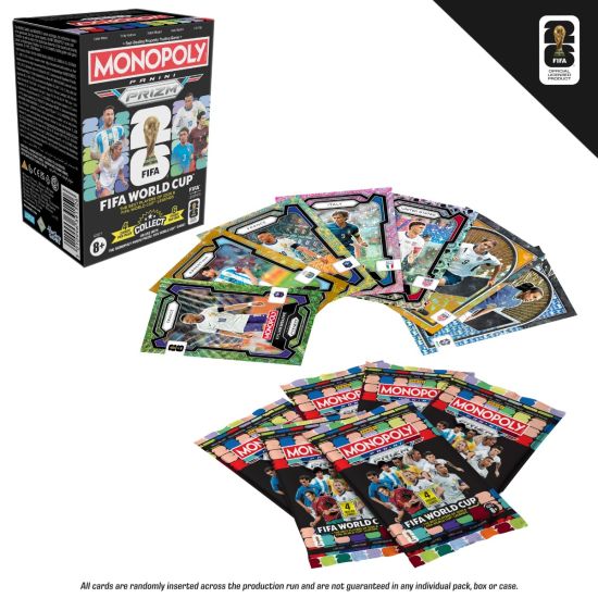 Monopoly Fifa Prizm Trading Cards Booster Pack