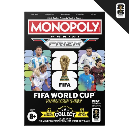 Monopoly Fifa Prizm Trading Cards Booster Pack