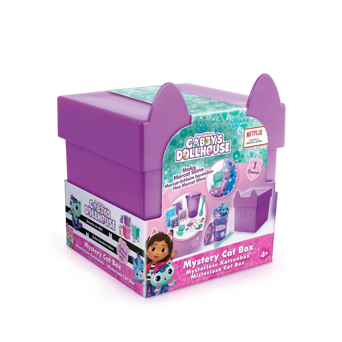 Gabby's Dollhouse Mystery Cat Box Slime