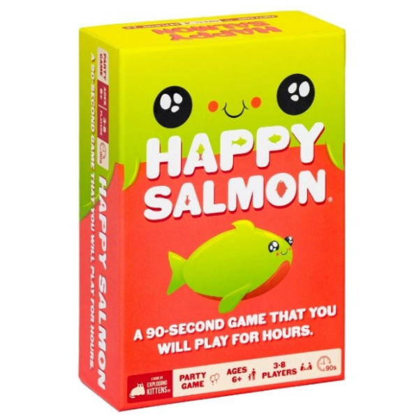Happy Salmon Exploding Kittens Edition