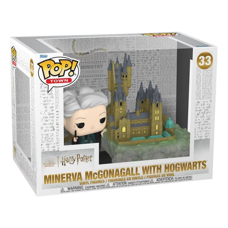 Funko POP! Town: Harry Potter - Minerva McGonagall With Hogwarts