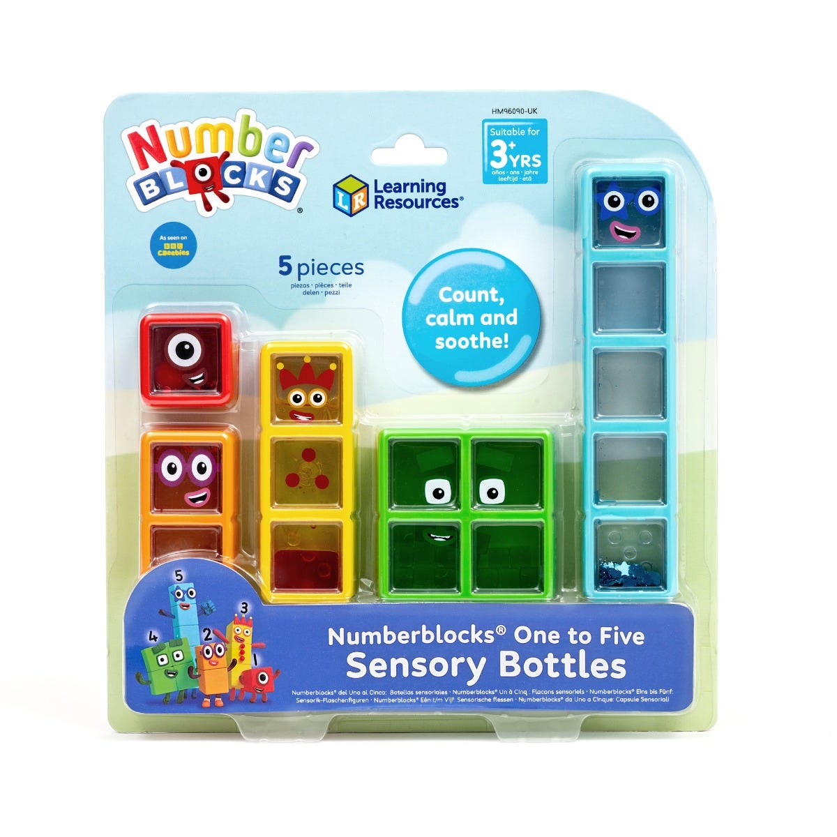 Numberblocks 1-5 Sensory Bottles