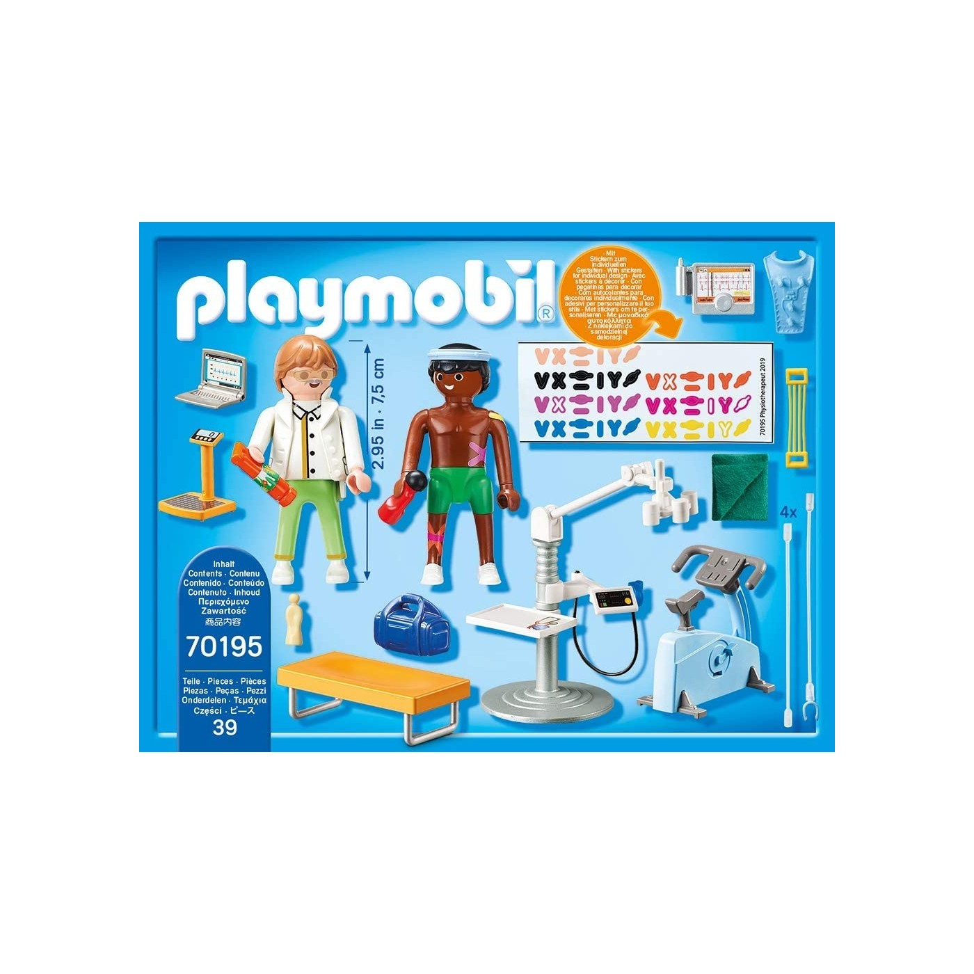 Playmobil 70195 City Life Hospital Physiotherapist