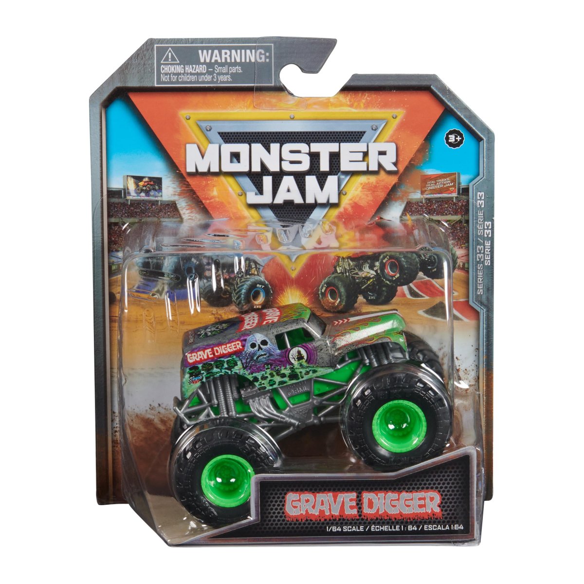 Monster Jam 1:64 Single Pack Asst