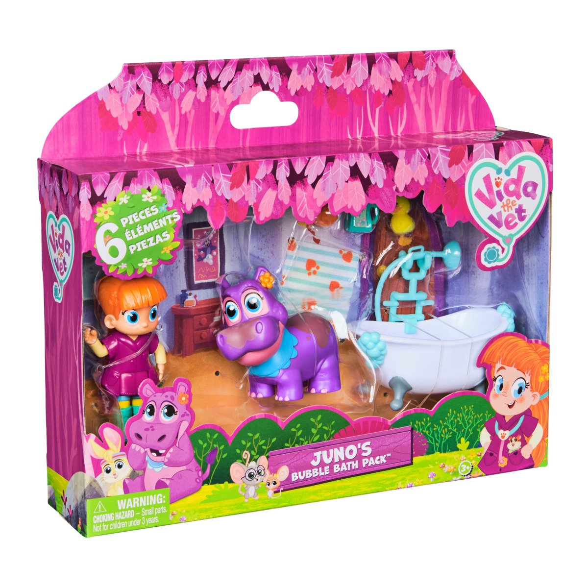 Vida The Vet, Vida Toddler Doll, 13-Inch Tall Toy Doll With Rooted Red