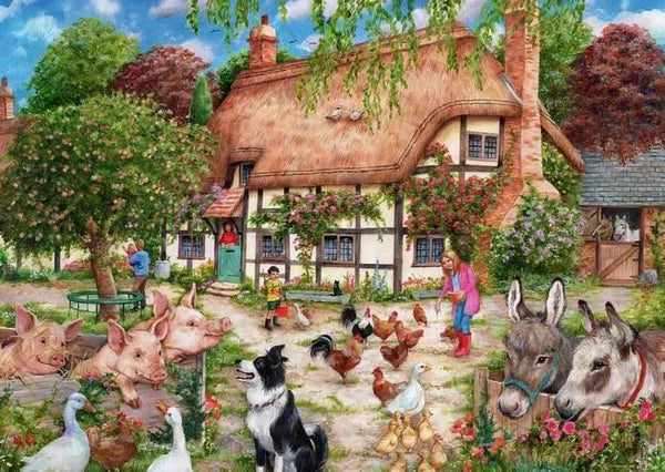 Farm Cottage 1000pc Puzzle