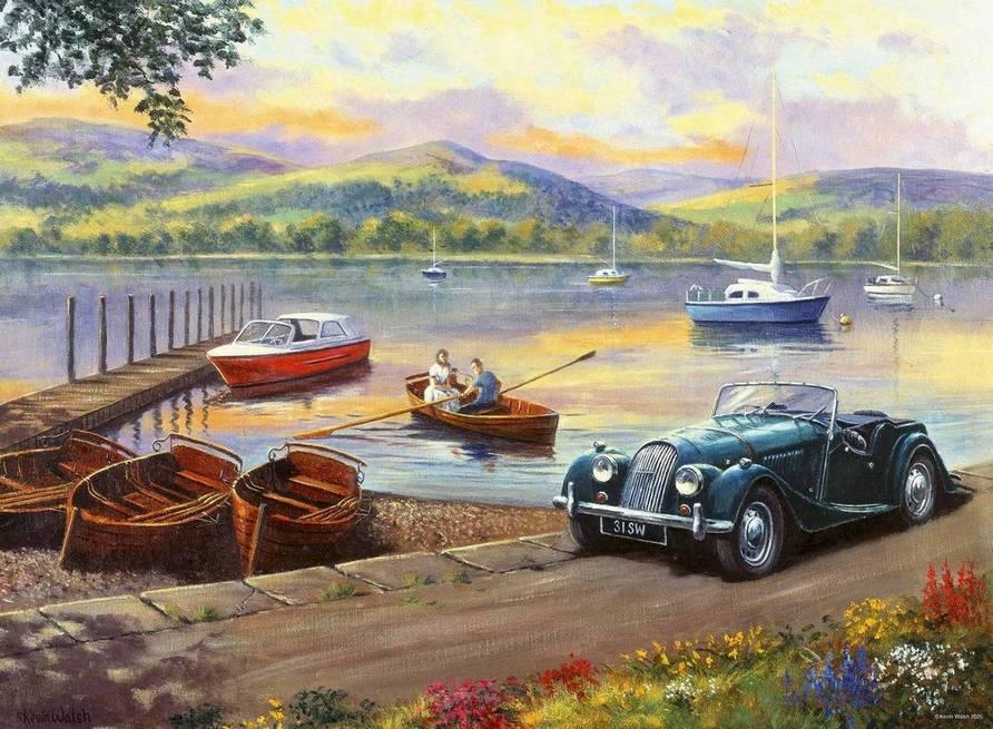 Stop at the Lakes 500pc puzzle